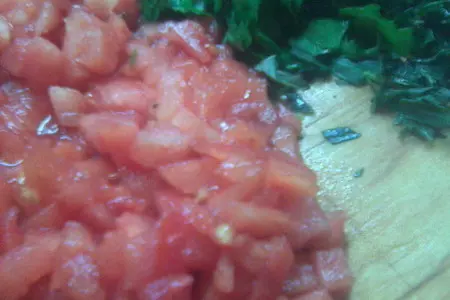 Мясной соус с эстрагоном/тархуном и корицей. цветная капуста под ним.: шаг 2