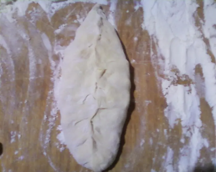 Жареные пирожки с морской капустой: шаг 3