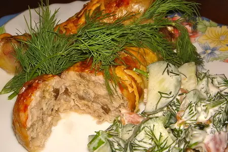 Фаршированные куриные ножки: шаг 8