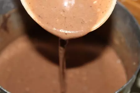 Шоколадно-лимонный торт à la suzette: шаг 1