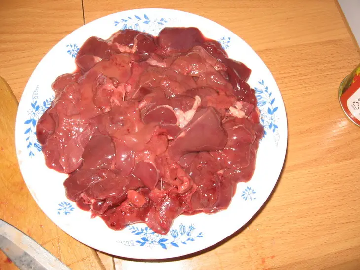 Паштет куринный: шаг 1