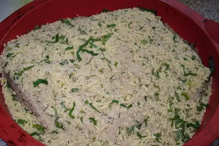 Красный лосось в очень вкусной шубке: шаг 6