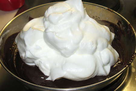 Шоколадно-молочное пирожное "зорька": шаг 2