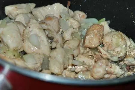 Ароматное куриное соте с айвой: шаг 5