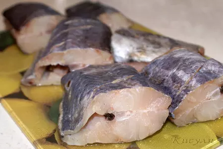 Рыба под фруктовым соусом: шаг 1