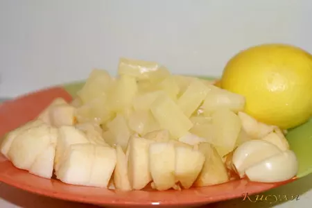 Рыба под фруктовым соусом: шаг 3