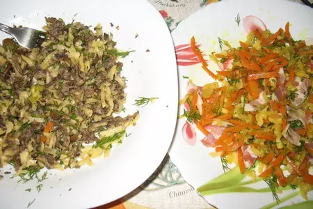 Мясной рулет с фаршированными ракушками conchiglie: шаг 1