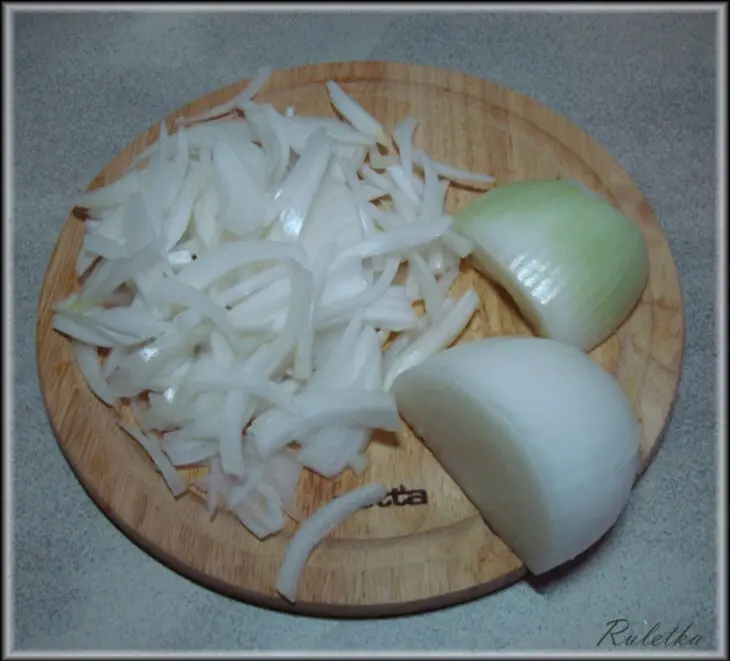 Мясные роллы в сидровом соусе.: шаг 3