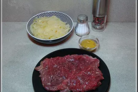 Мясные роллы в сидровом соусе.: шаг 4