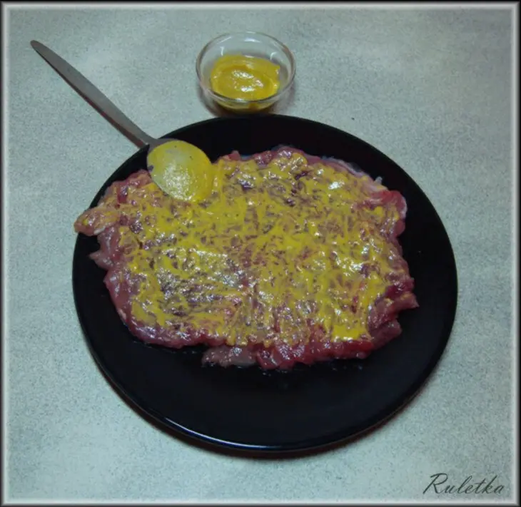 Мясные роллы в сидровом соусе.: шаг 5