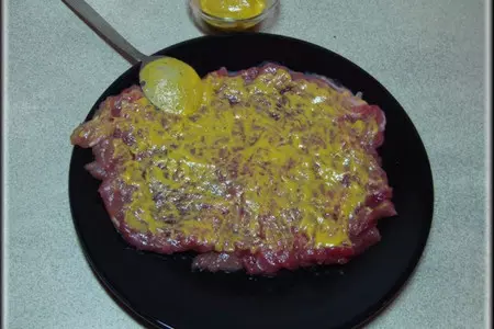 Мясные роллы в сидровом соусе.: шаг 5