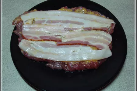 Мясные роллы в сидровом соусе.: шаг 6