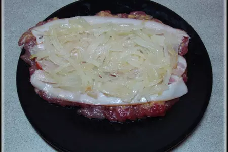 Мясные роллы в сидровом соусе.: шаг 7