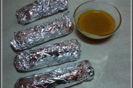 Мясные роллы в сидровом соусе.: шаг 12