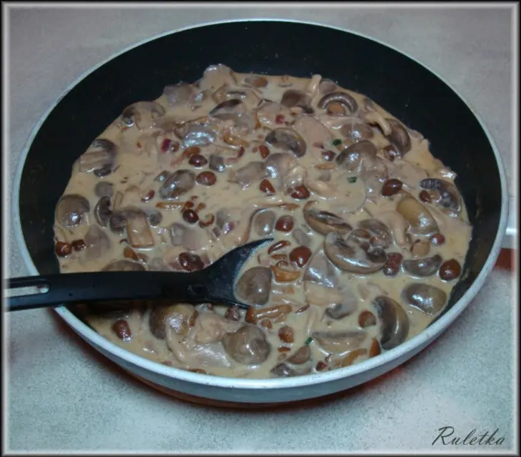 Мясные роллы в сидровом соусе.: шаг 25