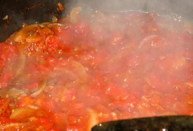 Буррито с начинкой из куриного мяса: шаг 3