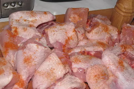 Цыплёнок с шампиньонами, почти по-французски.: шаг 3