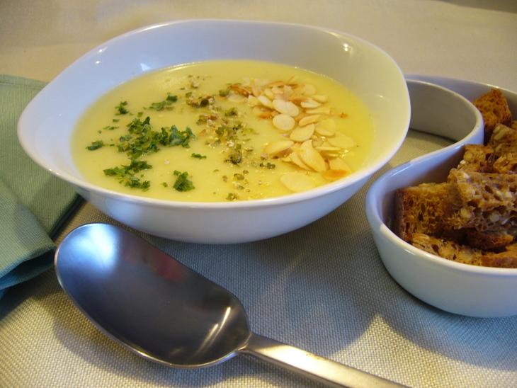 Французский картофельный суп: шаг 5