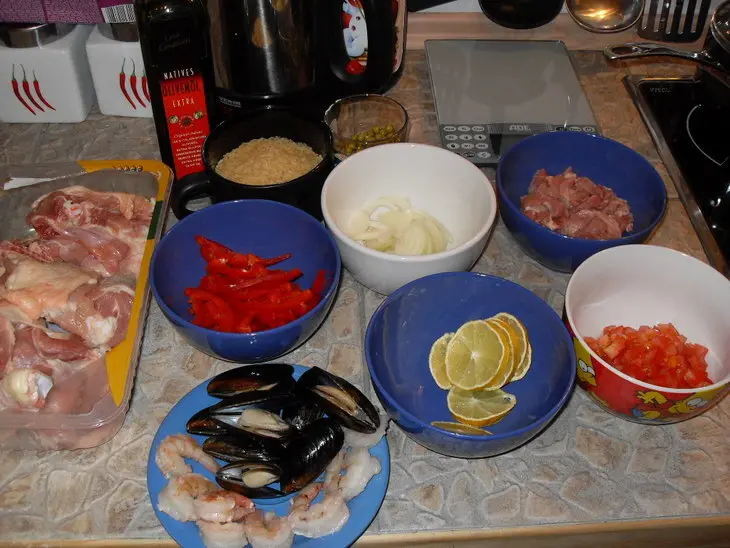 "паэлья" (spanische paella): шаг 4