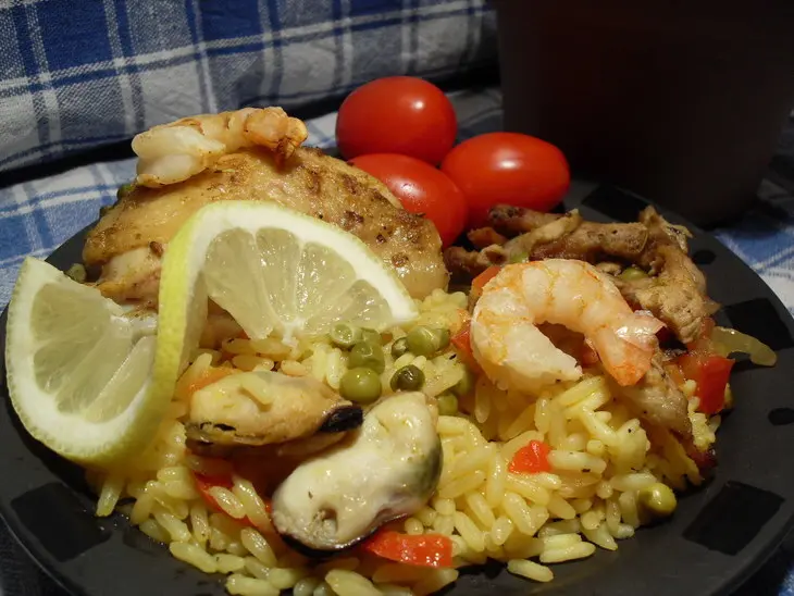 "паэлья" (spanische paella): шаг 5