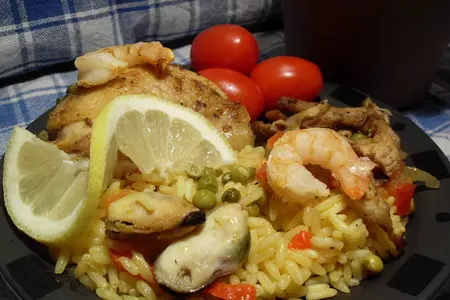 "паэлья" (spanische paella): шаг 5