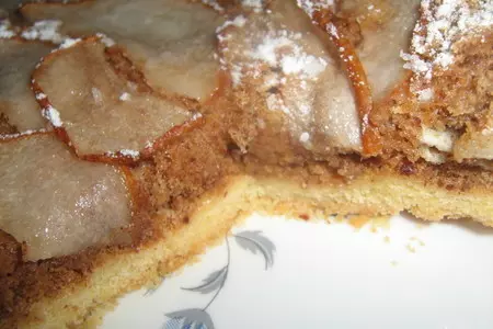 Пирог с миндальным безе и грушами: шаг 11