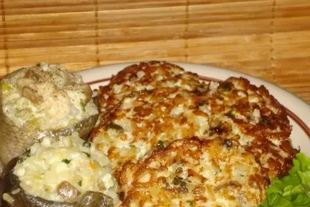 Котлетки и рулетики рыбные с кальмаром: шаг 3