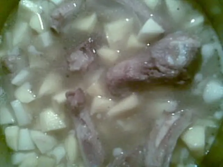 Тушеный картофель с ребрами: шаг 9