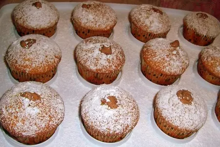 Классические белые маффины: шаг 2