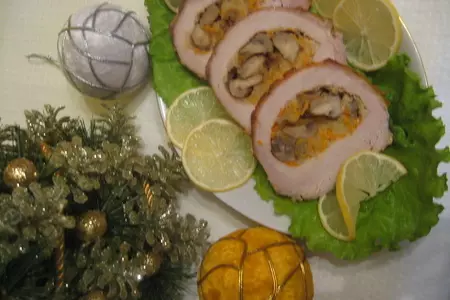 Рождественское фаршированное мясо: шаг 5