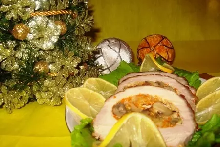 Рождественское фаршированное мясо: шаг 6