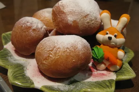 Пончики ( без дрожжей ) в медовом сиропе: шаг 9