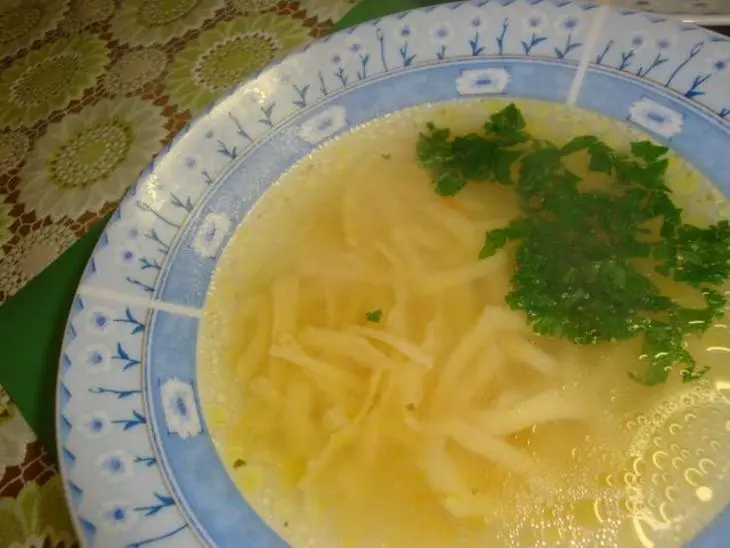 Курица с начинкой и лапшой: шаг 9
