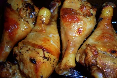 Куриные голени маринованные в ананасовым соке: шаг 2