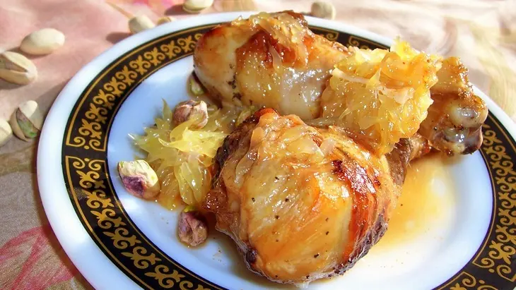 Куриные голени маринованные в ананасовым соке: шаг 3