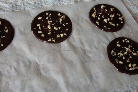 Шоколадные галеты с кремом (пирожное): шаг 3
