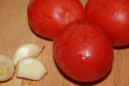 Паста с ветчиной и грибами в томатном соусе: шаг 2