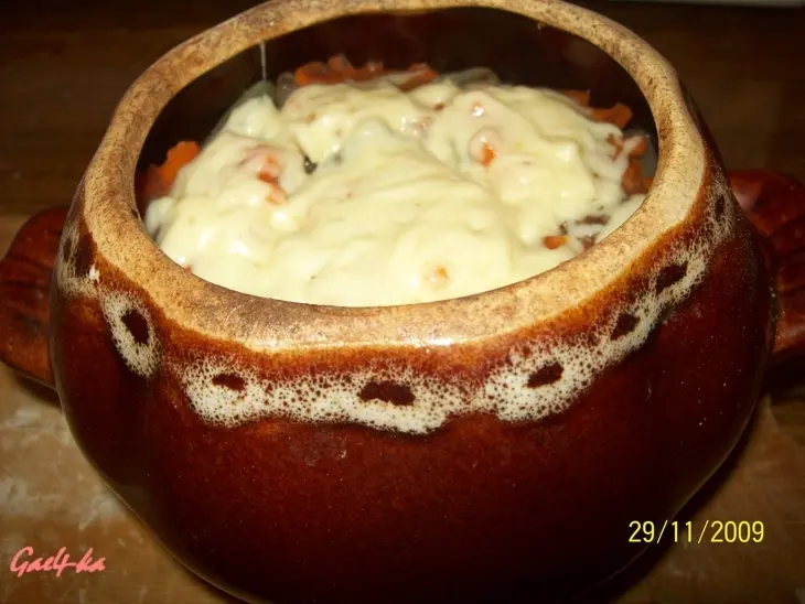 Мясо в горшочках с овощами: шаг 9
