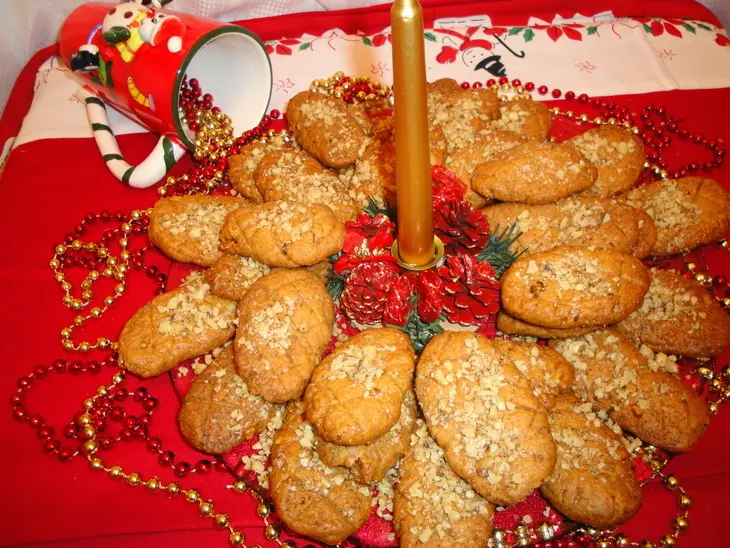 "меломакарона"(рождественское медовое печенье): шаг 5
