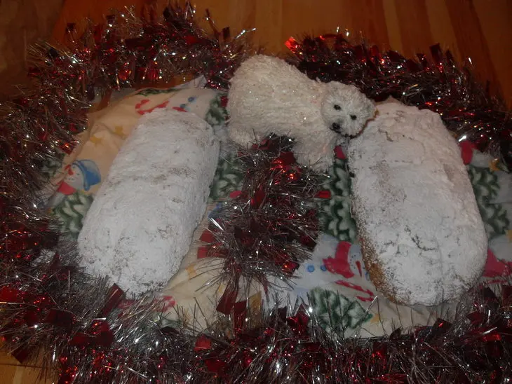 Рождественский штоллен (christstollen): шаг 11