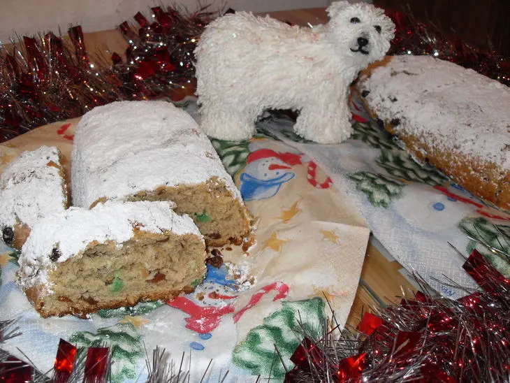 Рождественский штоллен (christstollen): шаг 14