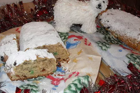Рождественский штоллен (christstollen): шаг 14