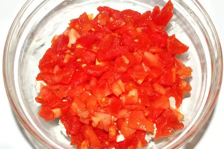 Тарталетки с курицей и помидорами: шаг 3