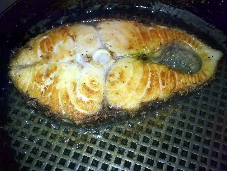 Рыба эскалар (масляна) в лимонном соусе: шаг 4