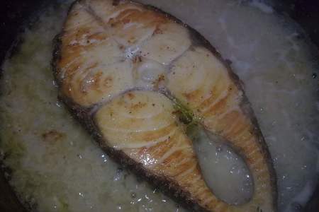 Рыба эскалар (масляна) в лимонном соусе: шаг 6