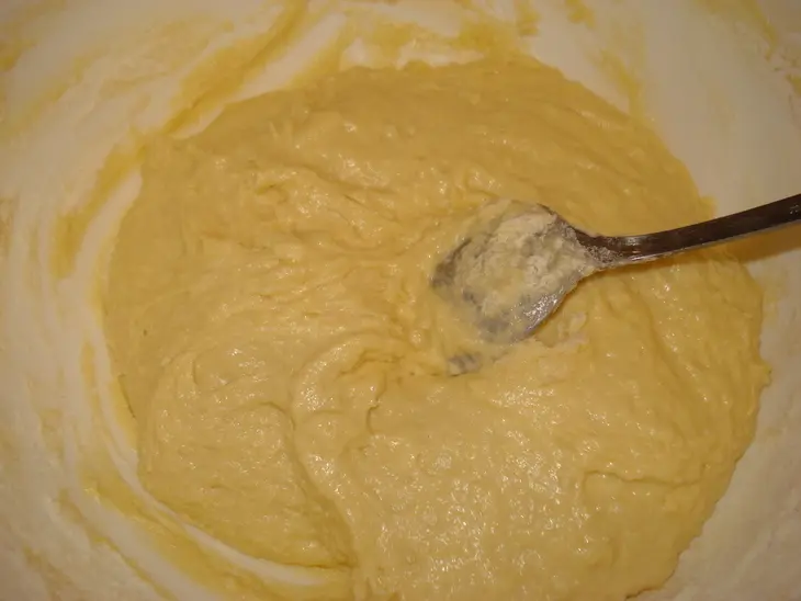 Масляные клёцки  с бульоном: шаг 2