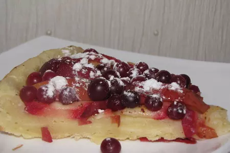 Пирог с яблоками и клюквой: шаг 6