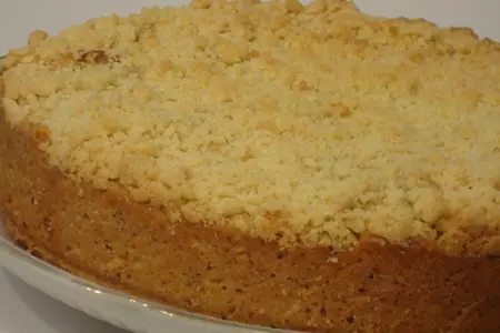 Творожный пирог с яблоками и кешью: шаг 5