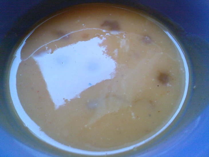 Тыквенный крем-суп с сырными рулетиками: шаг 6
