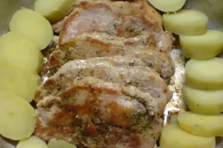 Мясо с овощами под грибным соусом: шаг 5